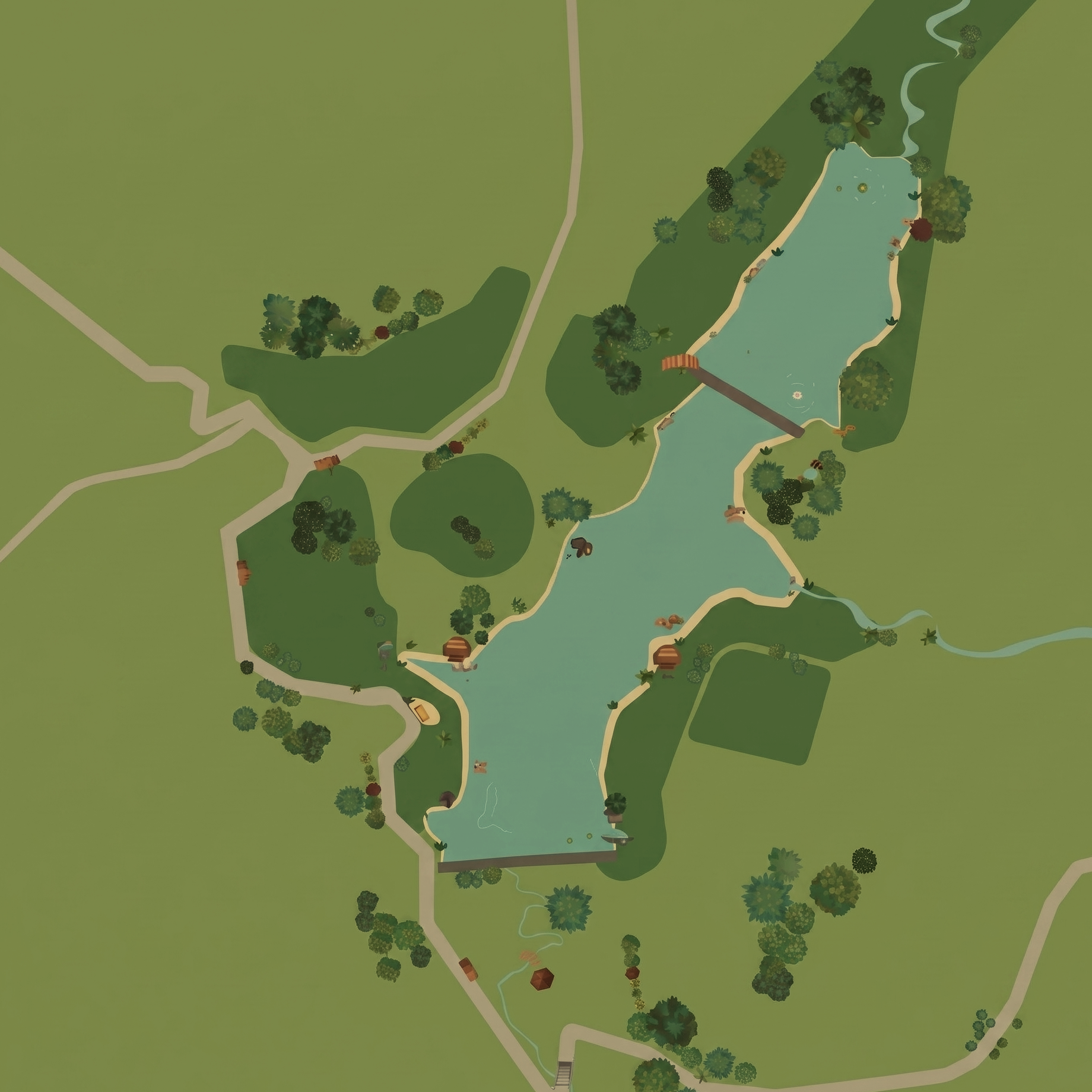 Reservoir top-down
